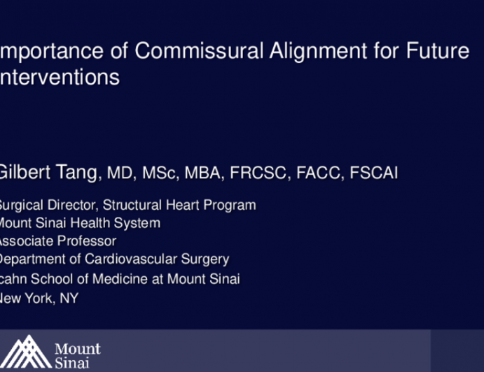 Importance of Commissural Alignment for Future Interventions