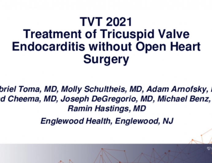 Treatment of Fungal Tricuspid Valve Endocarditis Without Open Heart Surgery
