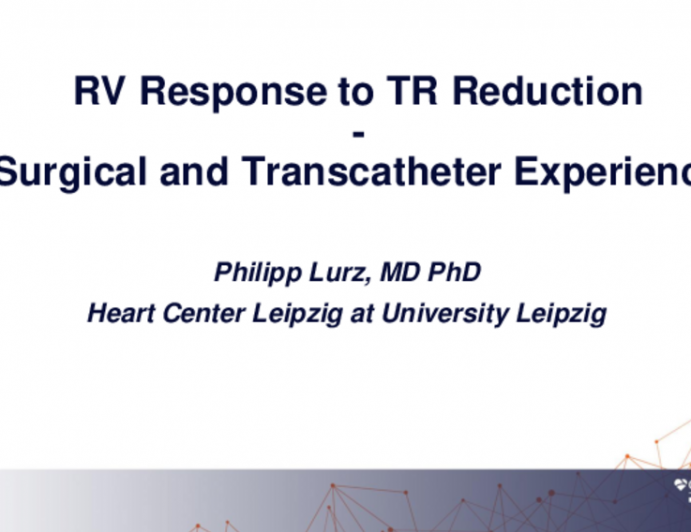 RV Response to TR Reduction: Surgical & Transcatheter Experience