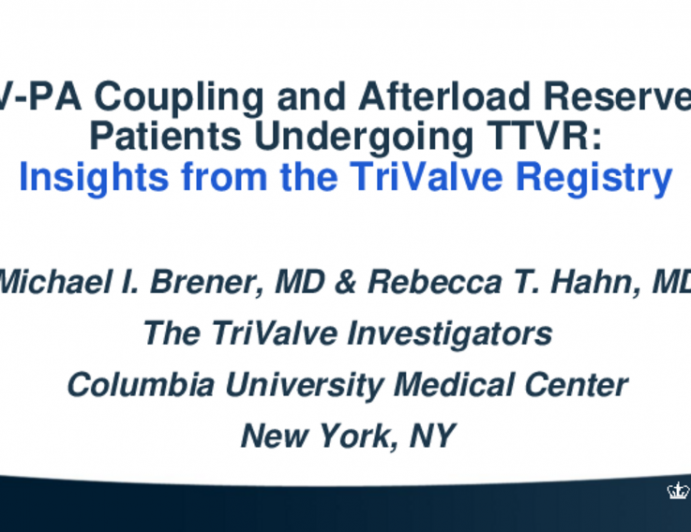 Right Ventricular-Pulmonary Arterial Coupling and Afterload Reserve in Patients Undergoing Transcatheter Tricuspid Valve Therapy: Insights From the International TriValve Registry