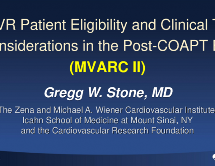 TMVR Patient Eligibility and Clinical Trial Considerations in the Post-COAPT Era (MVARC II)