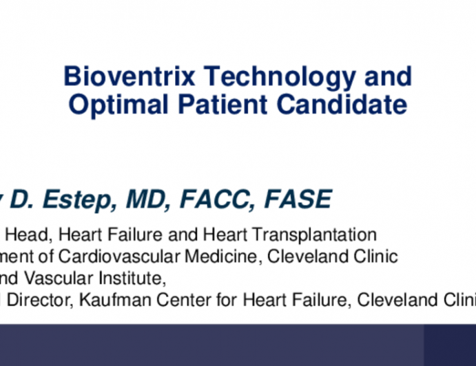 The Bioventrix Technology and Optimal Patient Candidate