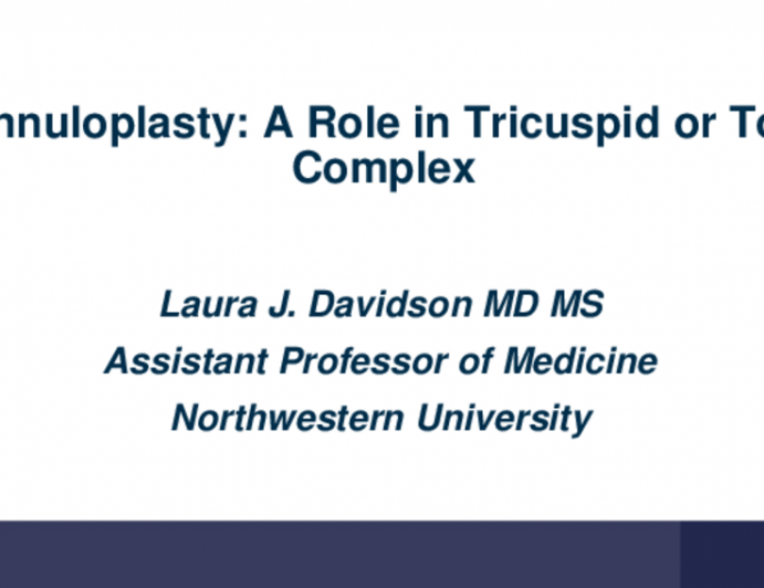 Annuloplasty: A Role in Tricuspid or Too Complex