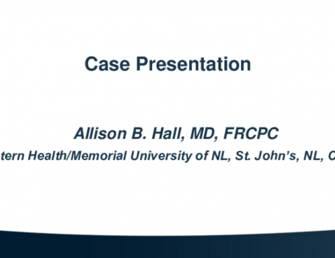 Case Presentation: Introduction