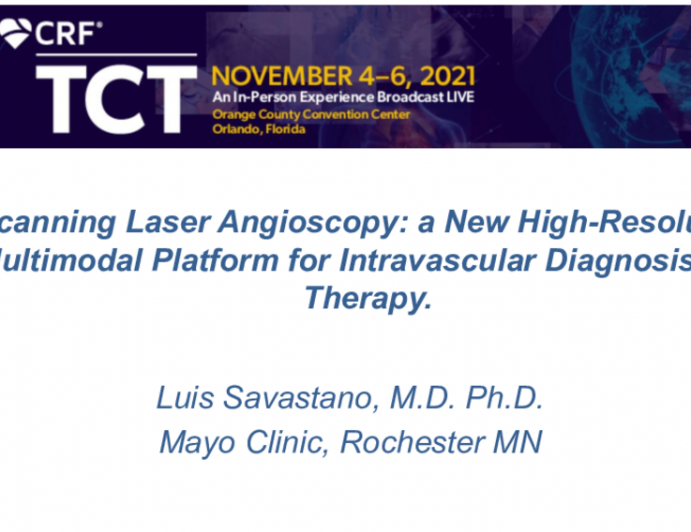 Scanning Laser Angioscopy: A New High-Resolution Multimodal Platform for Intravascular Diagnosis and Therapy