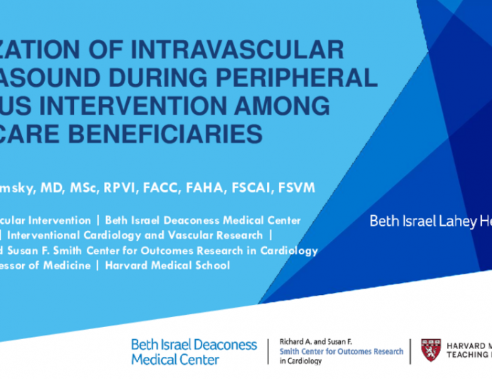 Utilization Of Intravascular Ultrasound During Peripheral Venous Intervention Among Medicare