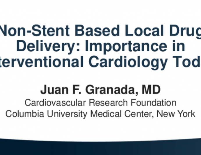 Non-Stent Based Local Drug Delivery: Importance in Interventional Cardiology Today