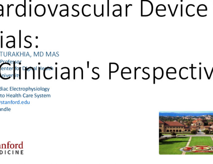 Digital Health Apps in Cardiovascular Device Trials, a Clinician's Perspective