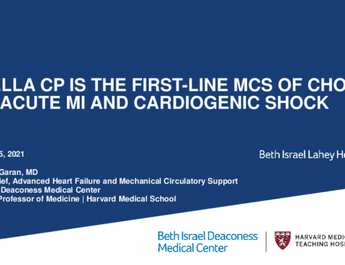 Pro: Is Impella CP the First-line MCS of Choice for Acute MI and Cardiogenic Shock?