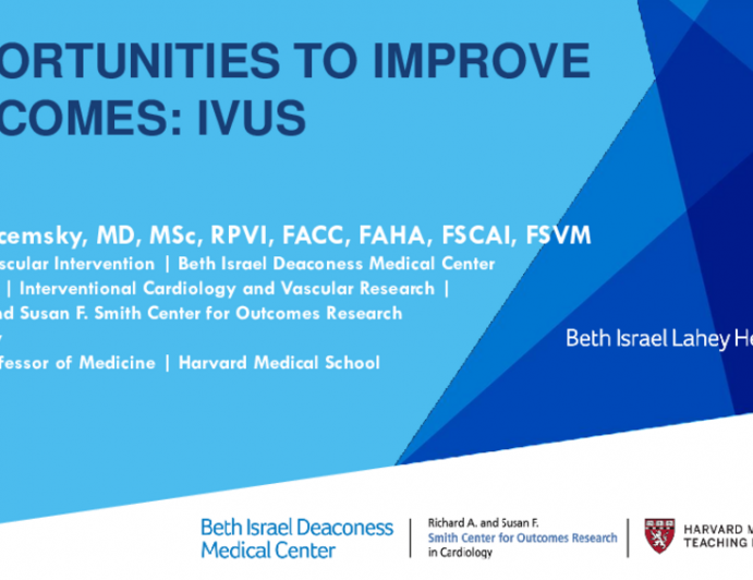 Opportunities to Improve Outcomes: IVUS