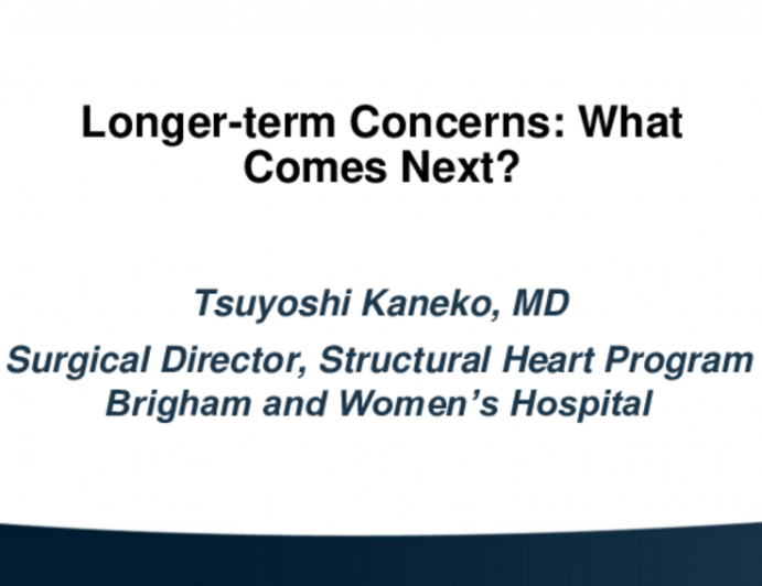 Longer-term Concerns: What Comes Next?