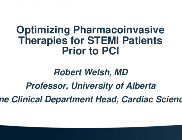 Optimising Pharmacoinvasive Therapies for STEMI Patients Prior to PCI