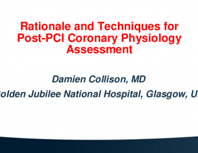 Case-Based Learning: Rationale and Techniques for Post-PCI Coronary Physiology Assessment