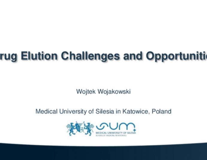 Drug Elution Challenges and Opportunities