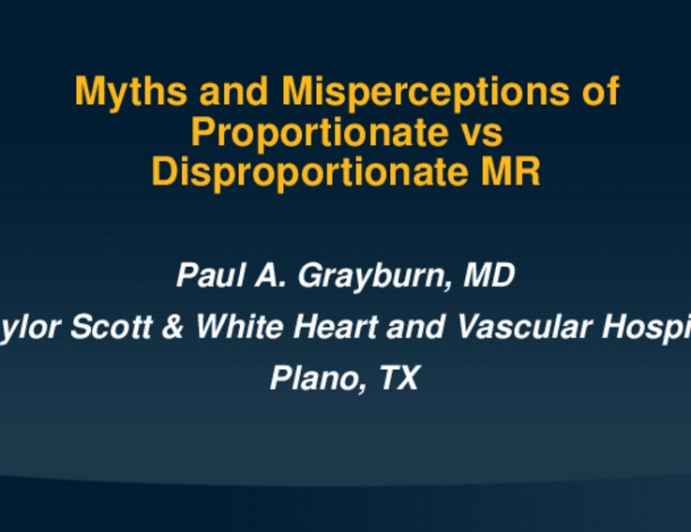Myths and Misperceptions of Proportionate vs Disproportionate MR