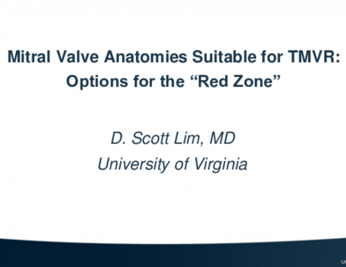 Expanding Treatable Anatomies with TMVR