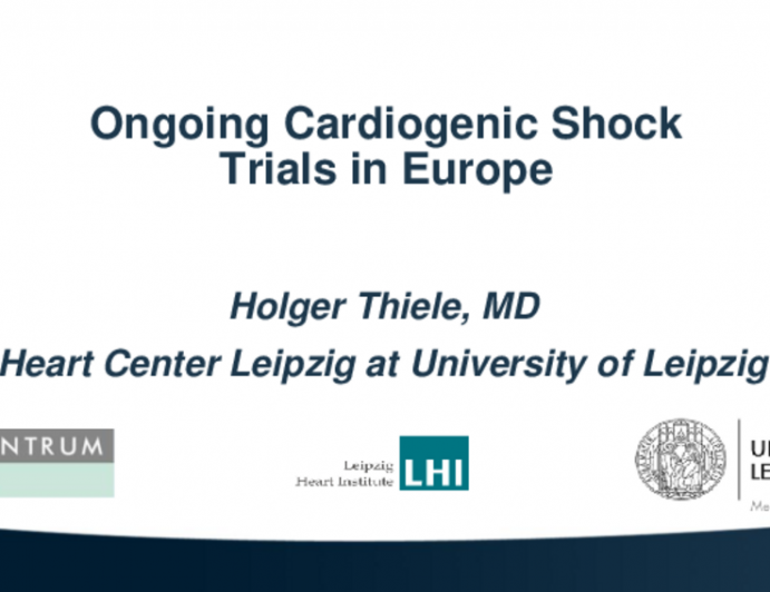 Ongoing Cardiogenic Shock Trials in Europe