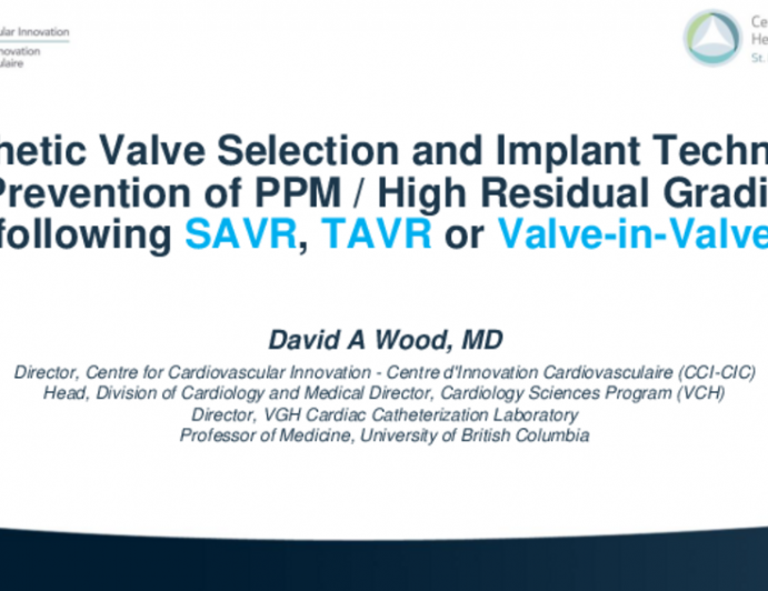 Prosthetic Valve Selection and Implant Techniques for Prevention of PPM/High Residual Gradients Following SAVR, TAVR, or Valve-in-Valve