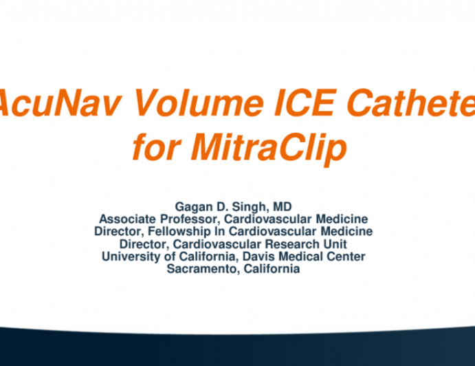 AcuNav Volume ICE for MitraClip