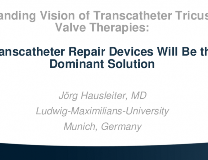 Transcatheter Repair Devices Will Be the Dominant Solution