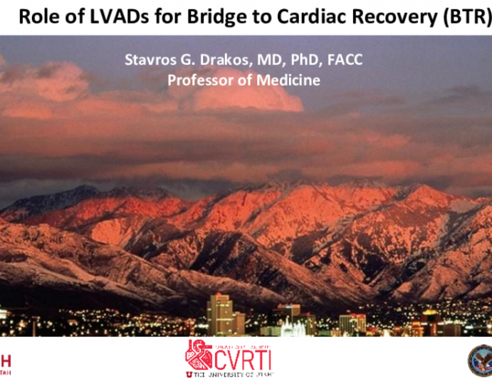 What is the Role of LVADs for BTR?