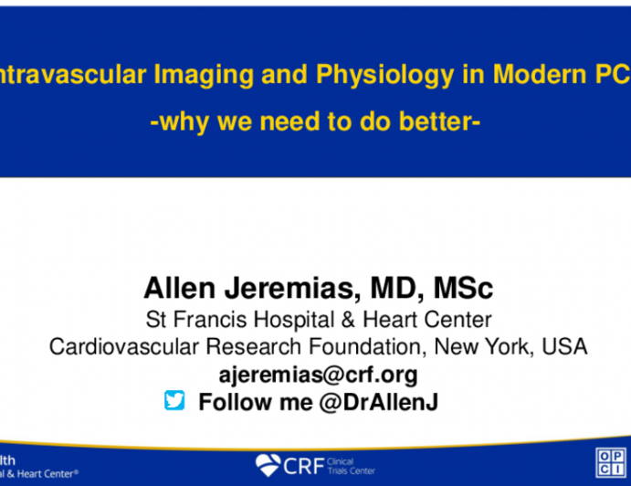 Intravascular Imaging and Physiology in Modern-Day PCI: Why We Need to Do Better