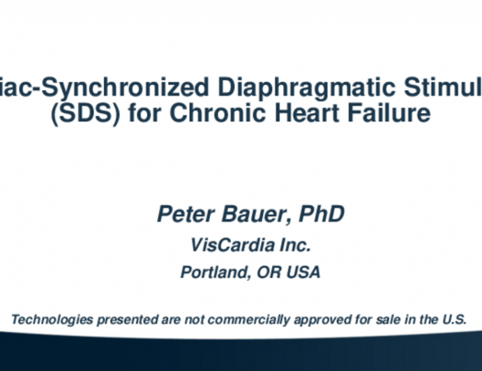 VisCardia - Cardiac-Synchronized Diaphragmatic Pacing for Chronic Heart Failure