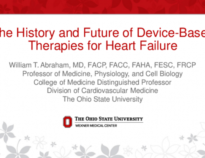 The History and Future of Device-Based Therapies for Heart Failure