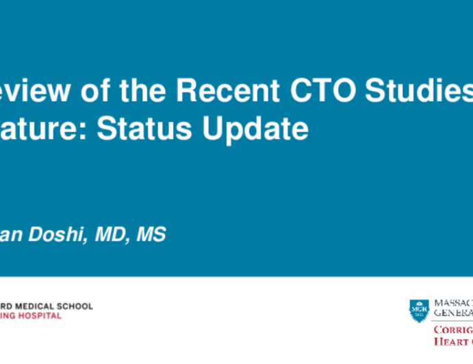 A Review of the Recent CTO Studies and Literature: Status Update