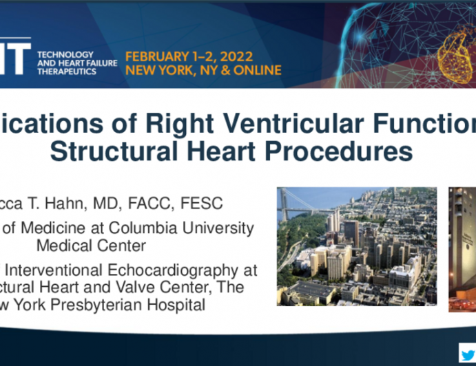 Implications of RVF in Structural Heart Procedures