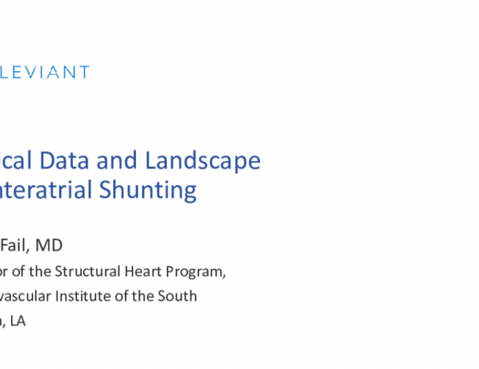 Clinical Data and Landscape of Interatrial Shunting