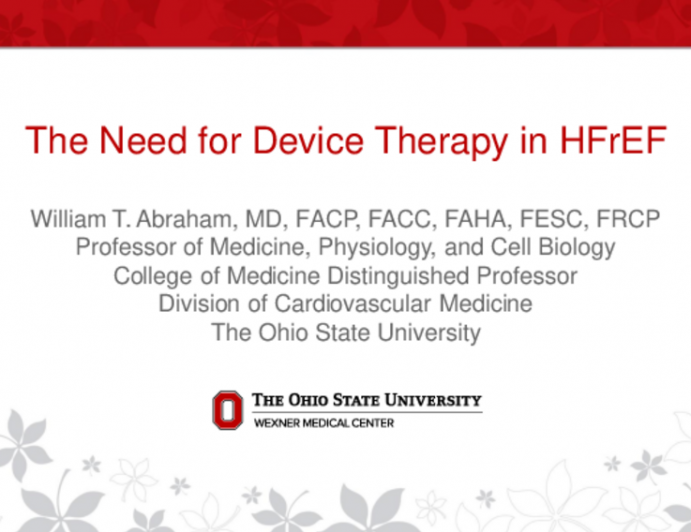 The Need for Device Therapy in HFrEF