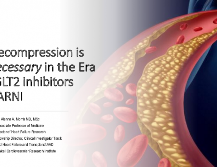 PRO - LA decompression is unnecessary in the era of SGLT2 inhibitors and ARNI's!