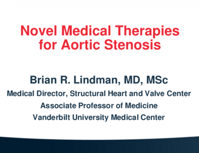 Novel Medical Therapies for AS