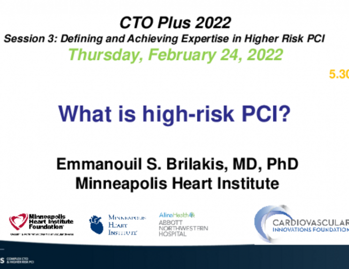 What Is High-Risk PCI?