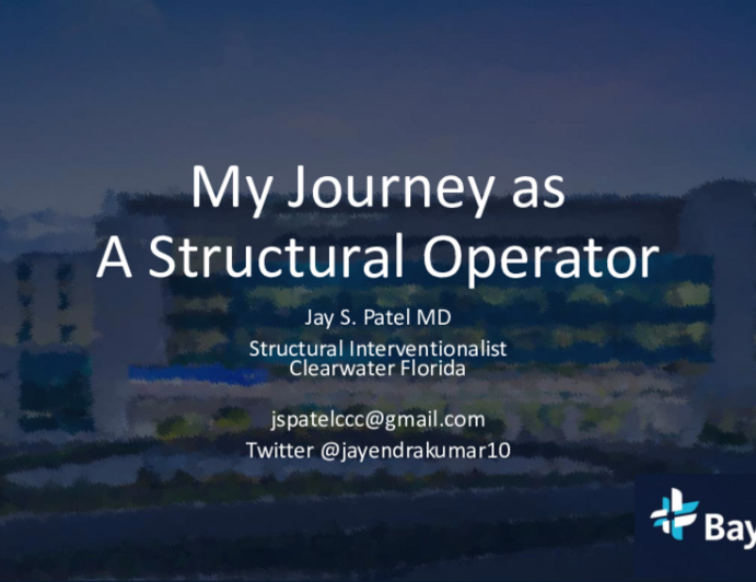 My Experience as a Structural Operator