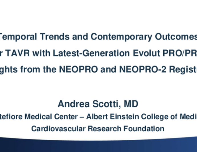 Temporal Trends and Contemporary Outcomes After Transcatheter Aortic Valve Replacement With Latest-Generation Evolut PRO/PRO+: Insights From the NEOPRO and NEOPRO-2 Registries