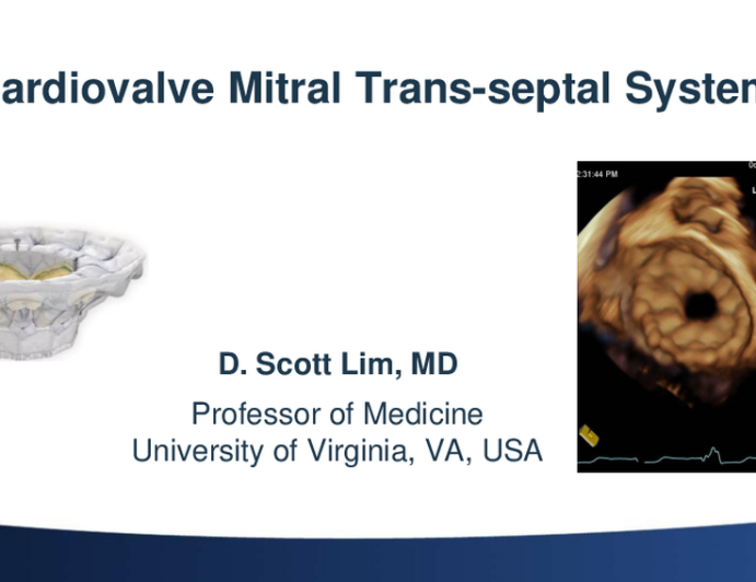 The Cardiovalve Trans-septal System: Device Design and Clinical Program Update