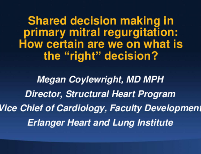 Shared Decision-making: How Should the Heart Team Approach PMR Patients in the Gray Zone of Risk and Anatomy?