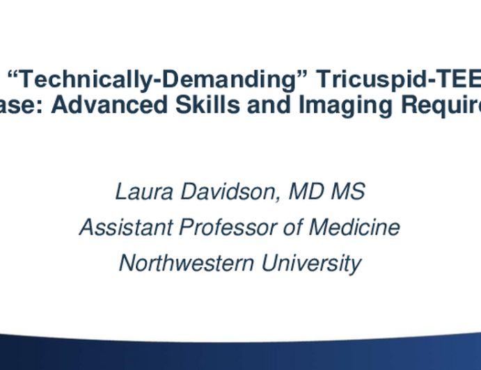 A “Technically-Demanding” Tricuspid-TEER Case: Advanced Skills and Imaging Required!
