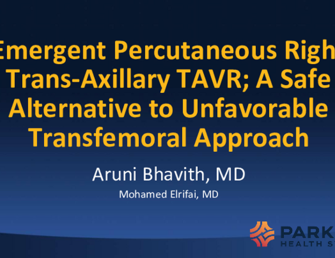 Deep Shock and Severe AS With Prohibitive Femoral Access Conundrum: Solution and Outcome