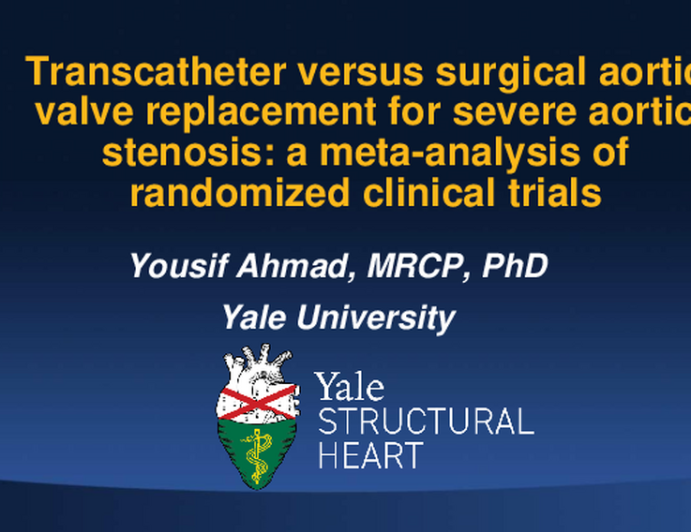 Transcatheter versus surgical aortic valve replacement for severe aortic stenosis: a meta-analysis of randomized clinical trials     