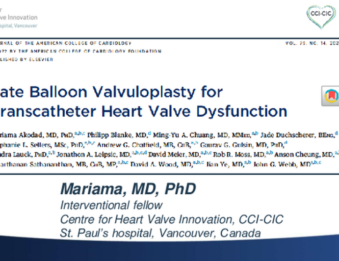 Late Valvuloplasty for Transcatheter Heart Valve Dysfunction