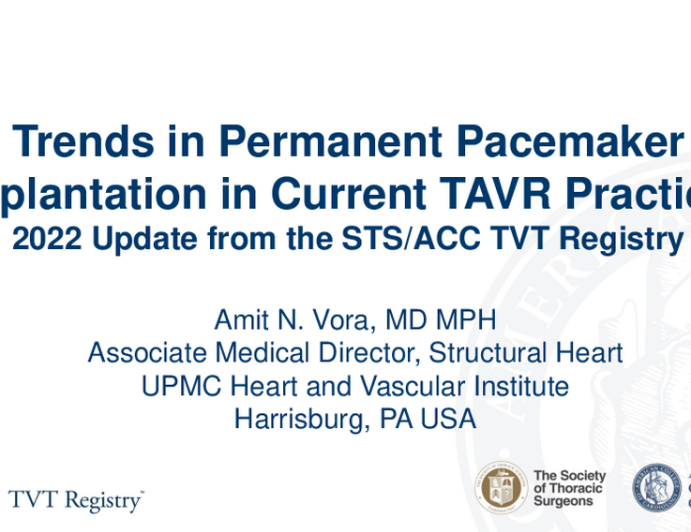 Update For 2022: Changing Incidence of Conduction Disturbances After TAVR