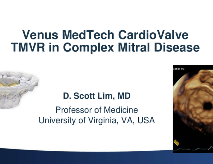 Cardiovalve Complex MR Case (1 Recorded Case)