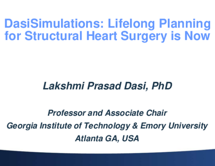 DasiSimulations: Lifelong Planning for Structural Heart Surgery is Now