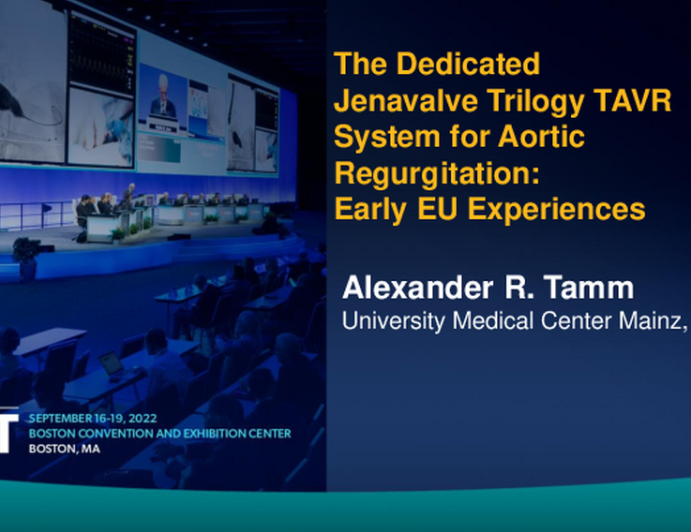 The Dedicated JenaValve TAVR System for AI: Early EU and US Experiences