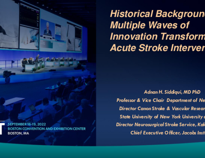 Historical Background: Multiple Waves of Innovation Transformed Acute Stroke Intervention