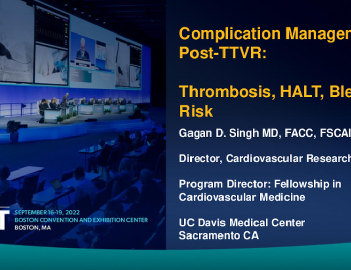 Thrombosis, HALT, and Bleeding Risk