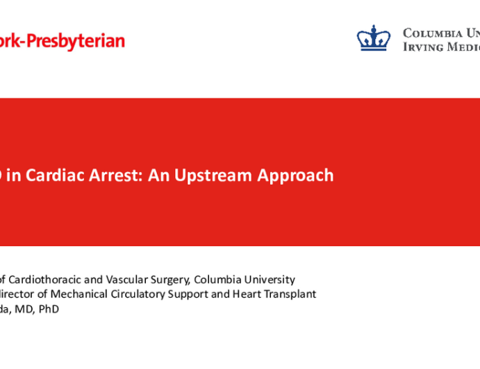 ECMO in Cardiac Arrest: An Upstream Approach